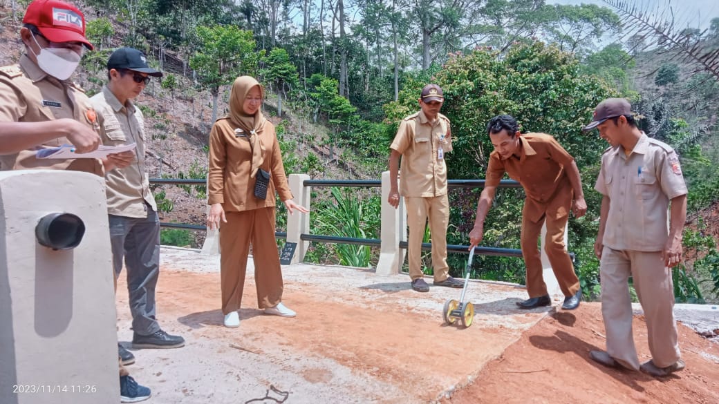 Inspektorat Lambar Monev Dana Desa 10 Pekon di Kecamatan Pagar Dewa 