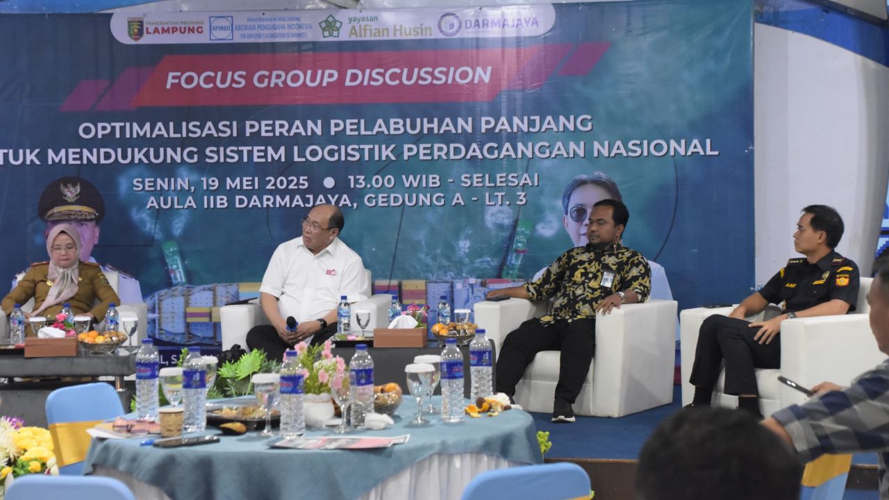 Apindo Gelar FGD Bahas Optimalisasi Peran Pelabuhan Panjang dalam Ekspor Impor