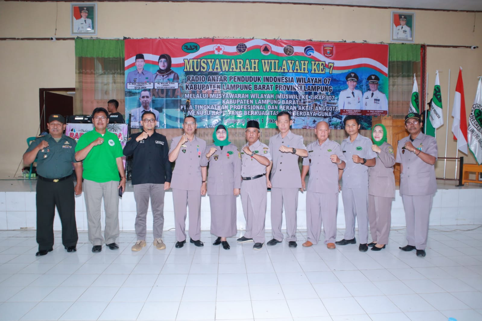 RAPI Wilayah VII Lampung Barat Gelar Muswil