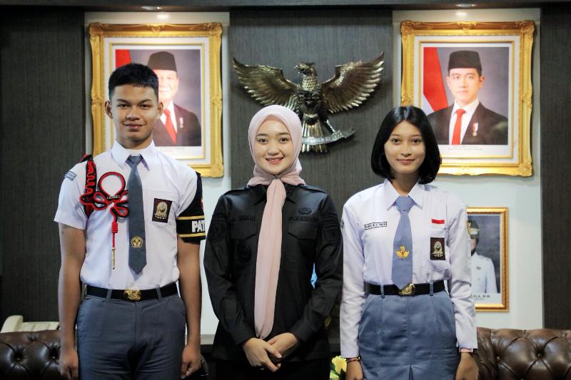 Wakil Gubernur Lampung Lepas Dua Putra-Putri Terbaik Wakili Provinsi di Paskibraka Nasional 