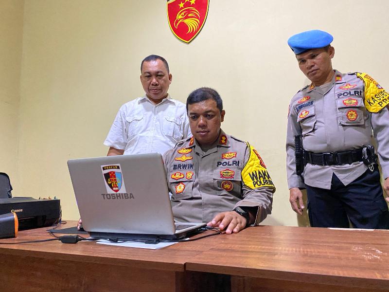 Cegah Judi Online, Propam Polresta Bandar Lampung Sidak Ruang Kerja Personel