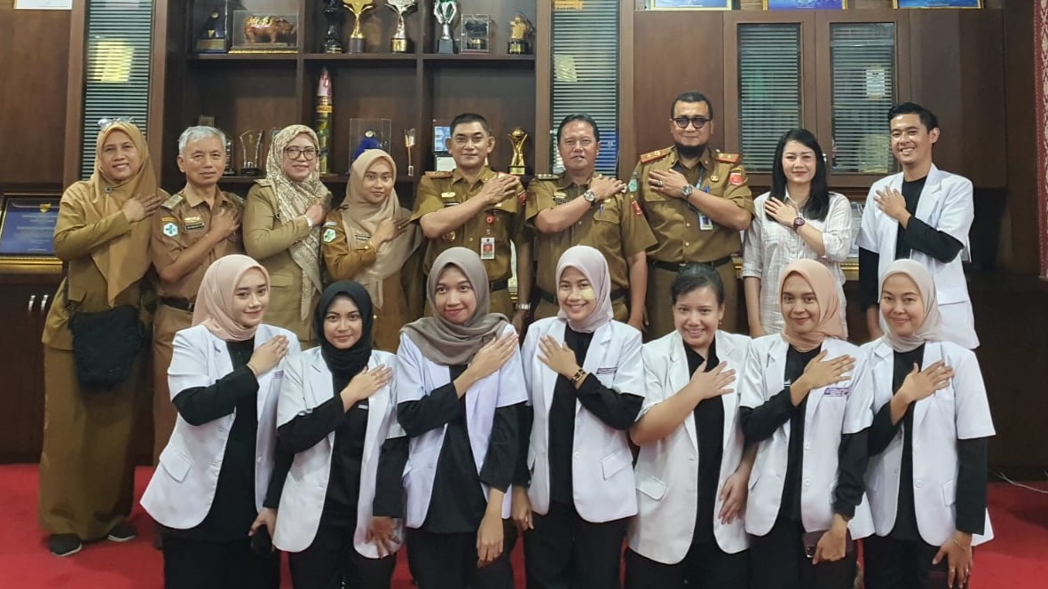Lampung Barat Terima 8 Dokter Gigi Internship dari UNSRI, Bertugas 6 Bulan di Tiga Wahana