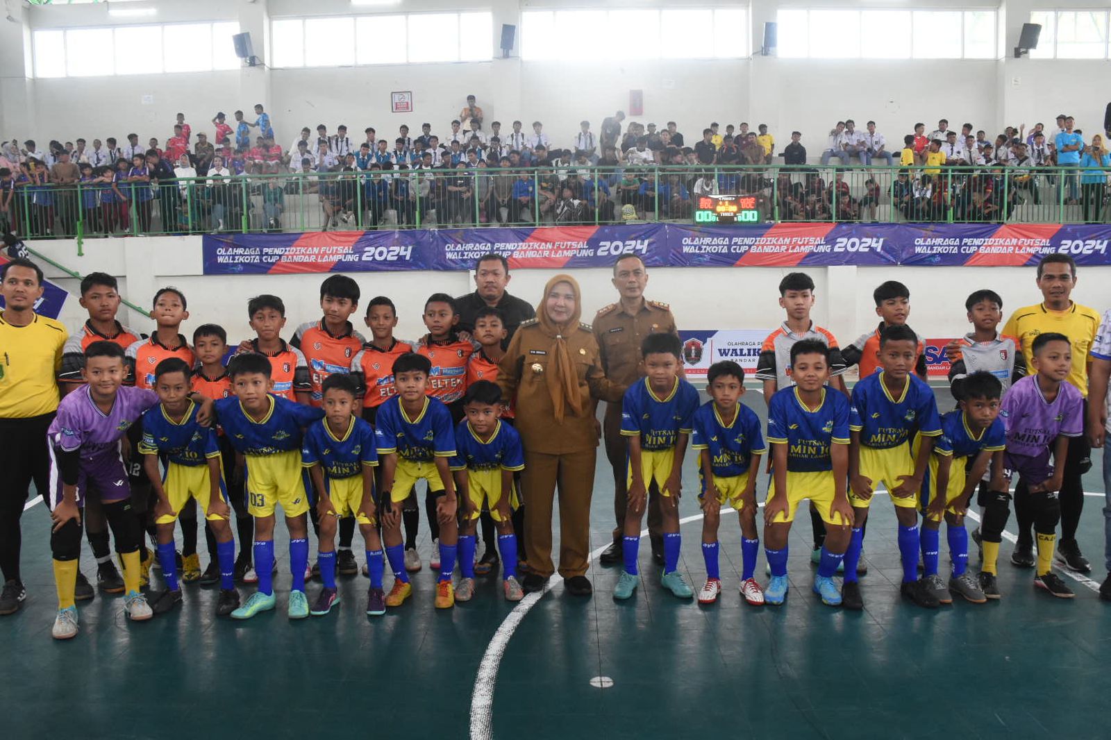 Eva Dwiana Buka Kejuaraan Futsal Wali Kota Cup 2024