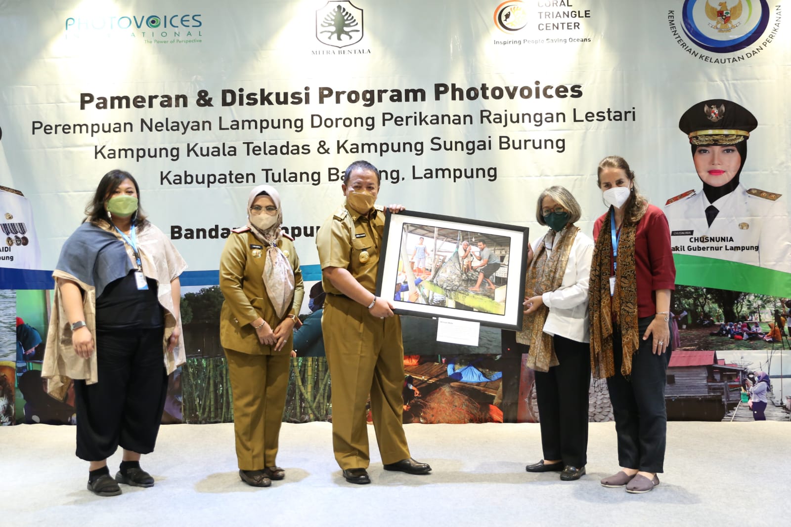 Gubernur Arinal Berharap Program Photovoices Tingkatkan Kapasitas Perempuan Nelayan Lampung