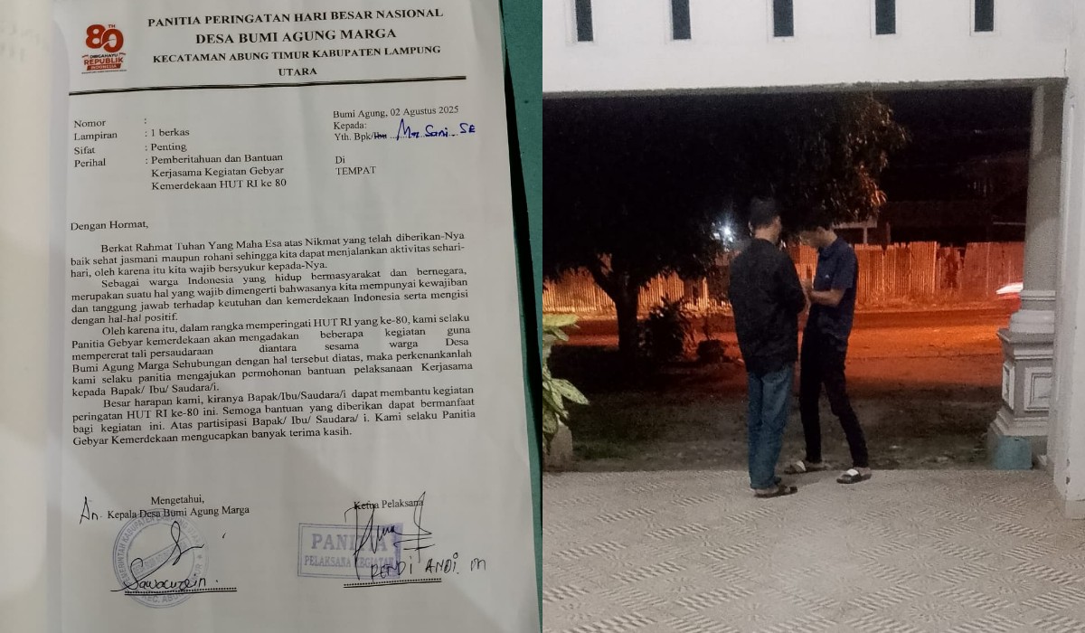 Penipuan Modus Proposal Minta Dana Catut Nama Kepala Desa di Lampung Utara