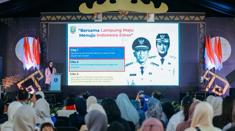 Wagub Jihan Dorong Digitalisasi UMKM di Ajang Lampung Begawi 2025