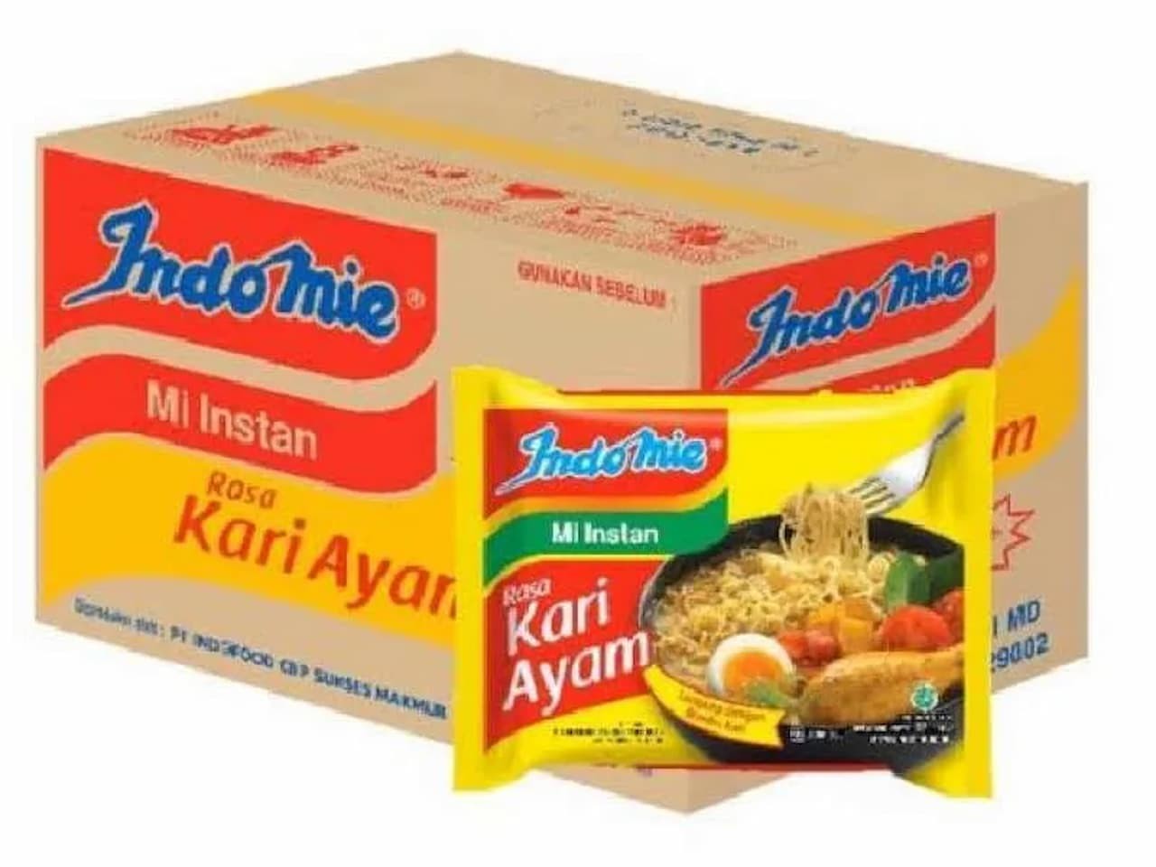 Berapa Isi Mie Kari Ayam Dalam 1 Dus? Temukan Jawabannya