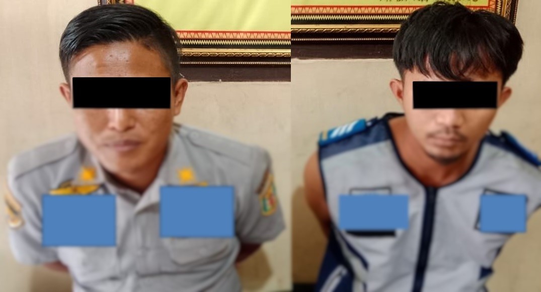 Polres Way Kanan Ringkus Dua Pelaku Penggelapan Mobil Rental