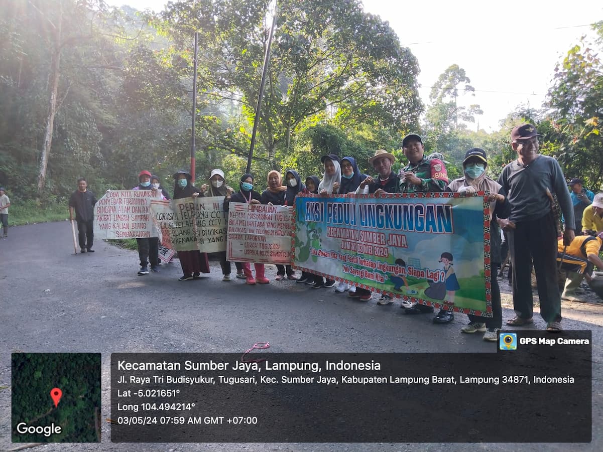 Geram Masalah Sampah, Warga Kelurahan Tugu Sari Lakukan Aksi Patroli Bersama