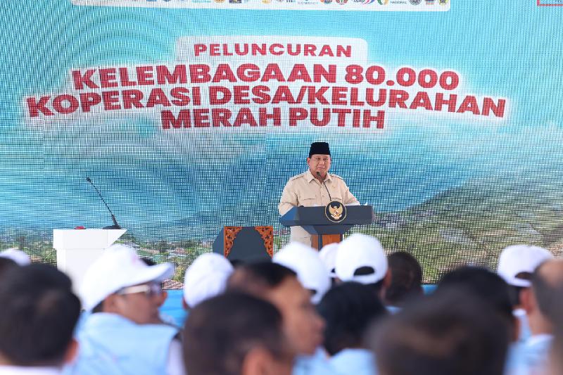 Presiden Prabowo: Kemerdekaan Sejati Harus Dimulai dari Ekonomi Desa