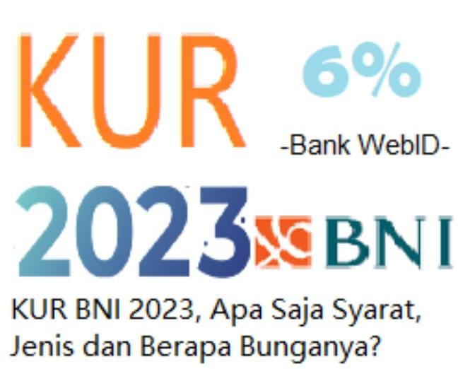 Langkah Serta Syarat Pengajuan KUR BNI Di Tahun 2023 Baik Online Maupun Offline.