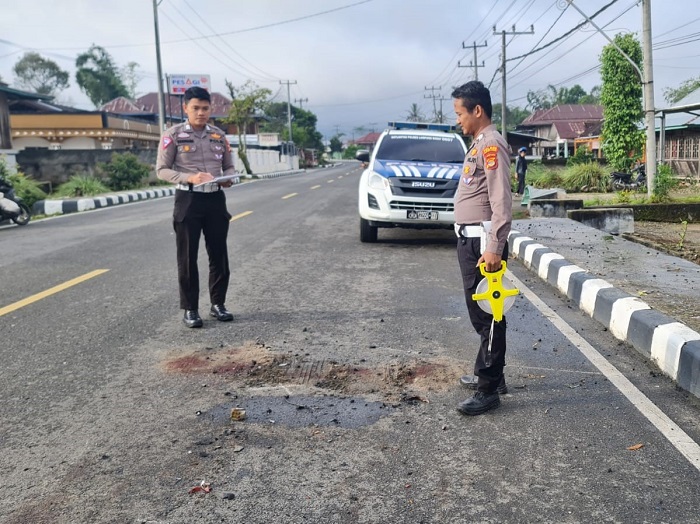 Tabrak Truk Pengangkut Sampah, Pelajar Asal BNS Meregang Nyawa