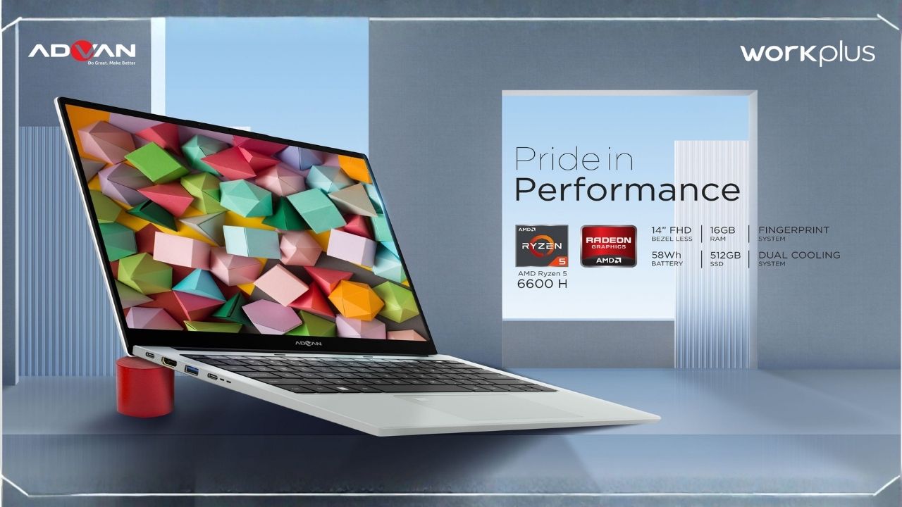 Advan WorkPlus, Laptop Produktivitas Lokal yang Belum Tergeser