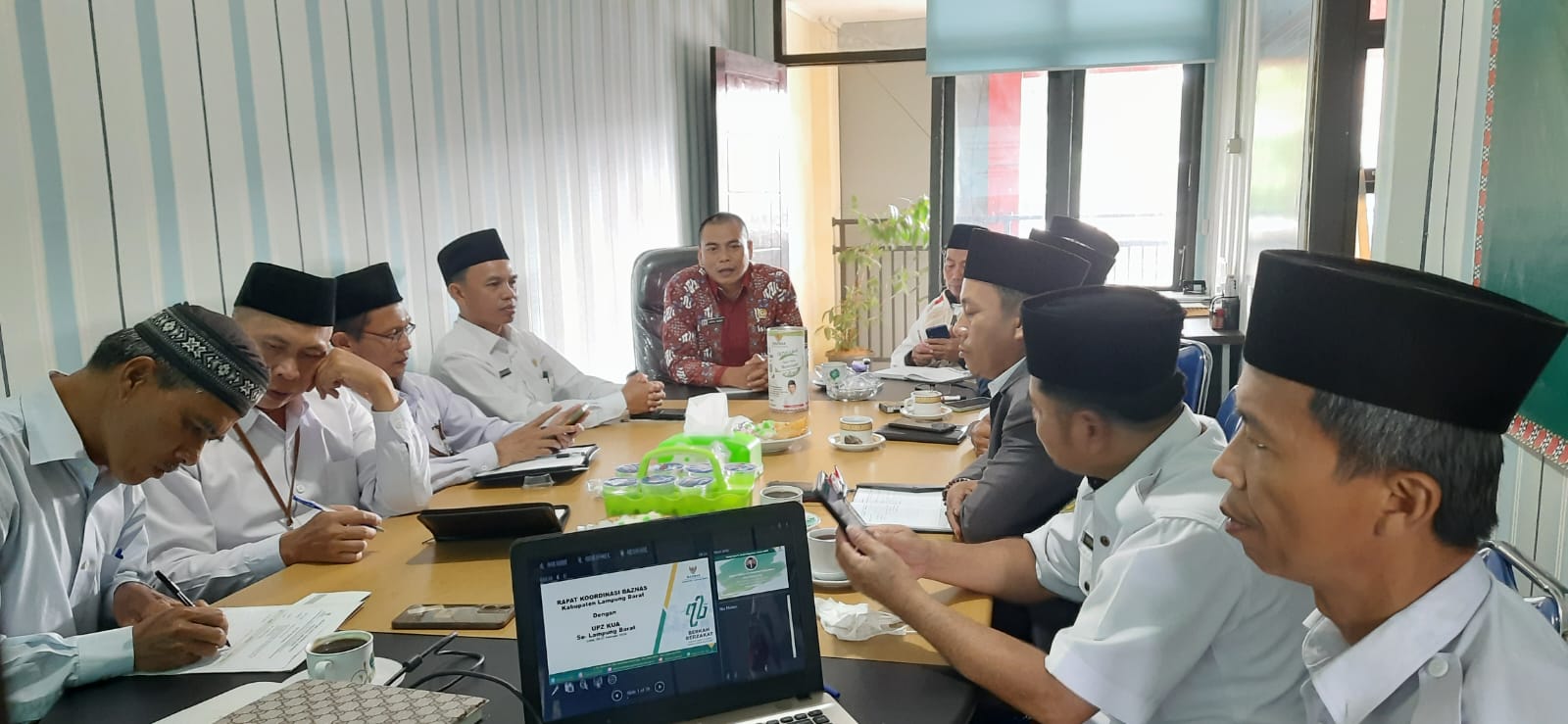 Optimalisasi Penghimpunan ZIS, BAZNAS Rakor Bersama UPZ KUA se-Lampung Barat