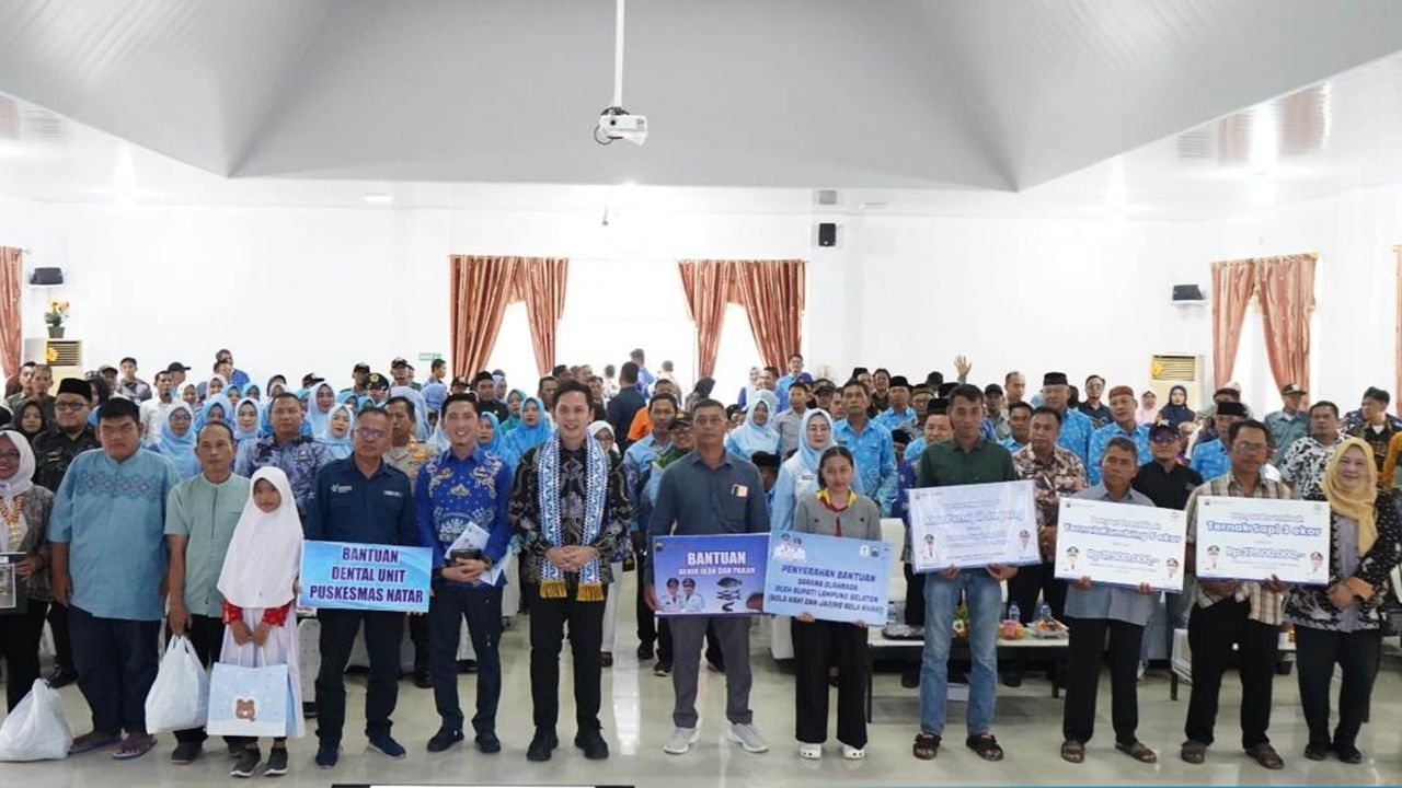 Natar Bukan Anak Tiri, Bupati Egi: Anggaran 2025 Tertinggi di Lampung Selatan