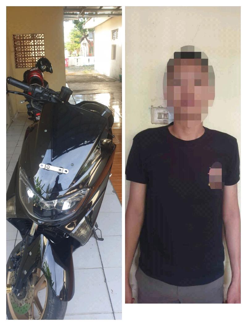 Gelapkan Motor, Seorang Karyawan Diamankan Polisi 