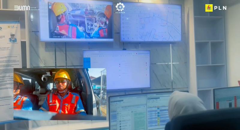 PLN UID Lampung Perkuat Budaya Kerja Selamat Lewat Inovasi HSSE Command Center