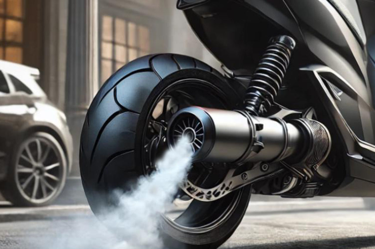 Knalpot Motor Injeksi Keluar Asap, Bisa Jadi Ini Penyebabnya