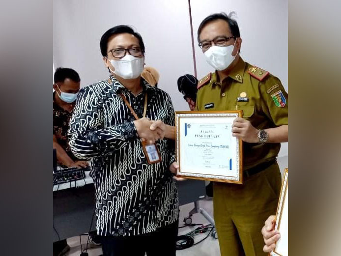Disnaker Lampung Raih Penghargaan Sebagai Satker Terbaik 1 Nilai IKPA Kategori DK/TP