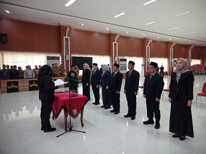 Wali Kota Bandar Lampung Lantik Tujuh Pejabat Eselon II