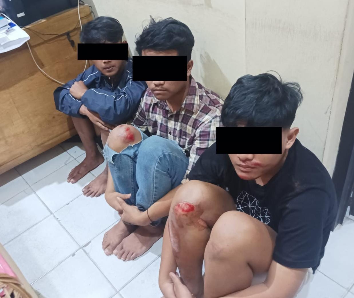 Tim Patroli Gabungan 2 Polsek di Bandar Lampung Gagalkan Aksi Tawuran Antar Pelajar