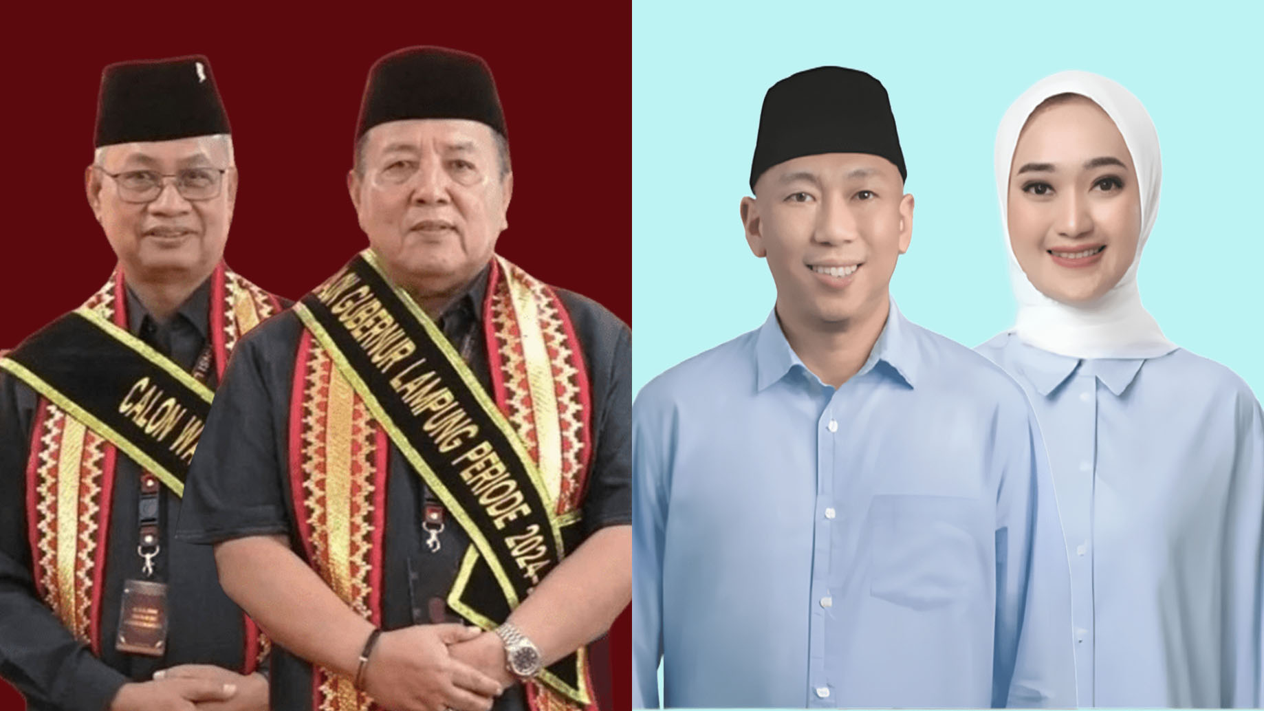 RMD-JIHAN dan Arinal-Sutono Resmi Ditetapkan Sebagai Paslon Gubernur Lampung 