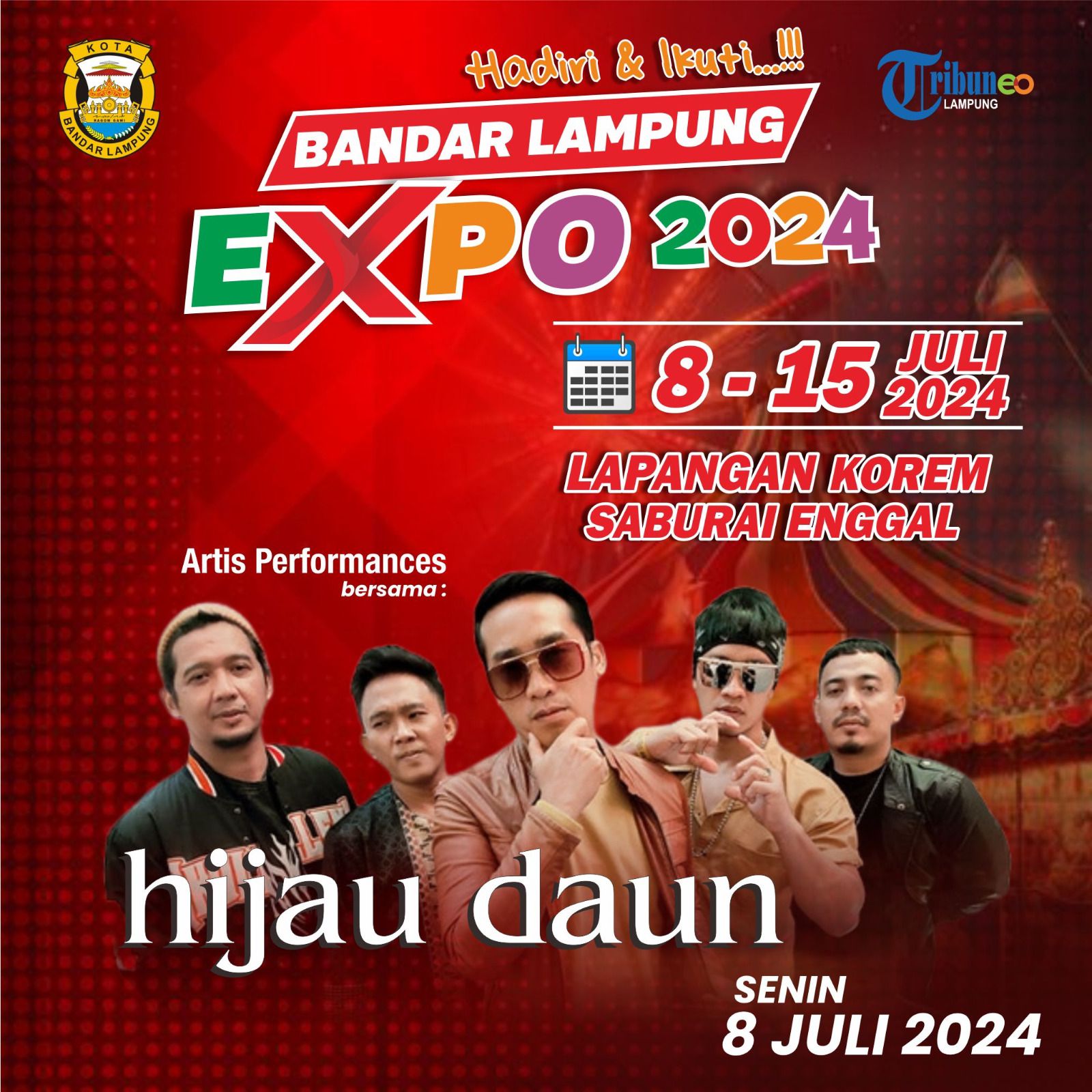 Bandar Lampung Expo 2024 Dibuka Malam Ini, Ada Konser Band Ternama