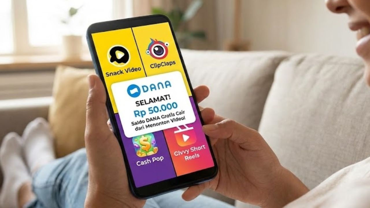 Begini Cara Mendapat Saldo DANA Gratis hingga Rp300.000 Hanya dengan Menonton Video Pendek