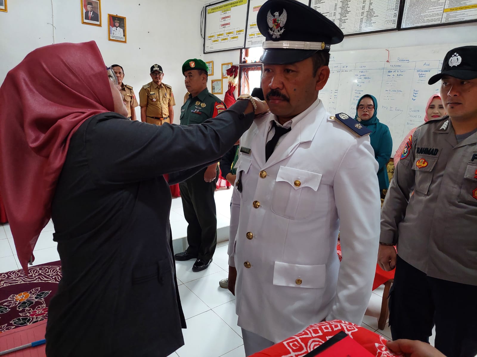 Gantikan Mat Nur, Aruman Dilantik Jadi Pj Peratin Bakhu