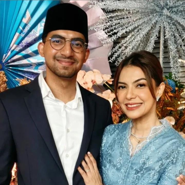 Prosesi Pemakaman Suami Najwa Shihab Dibalut Hujan Deras