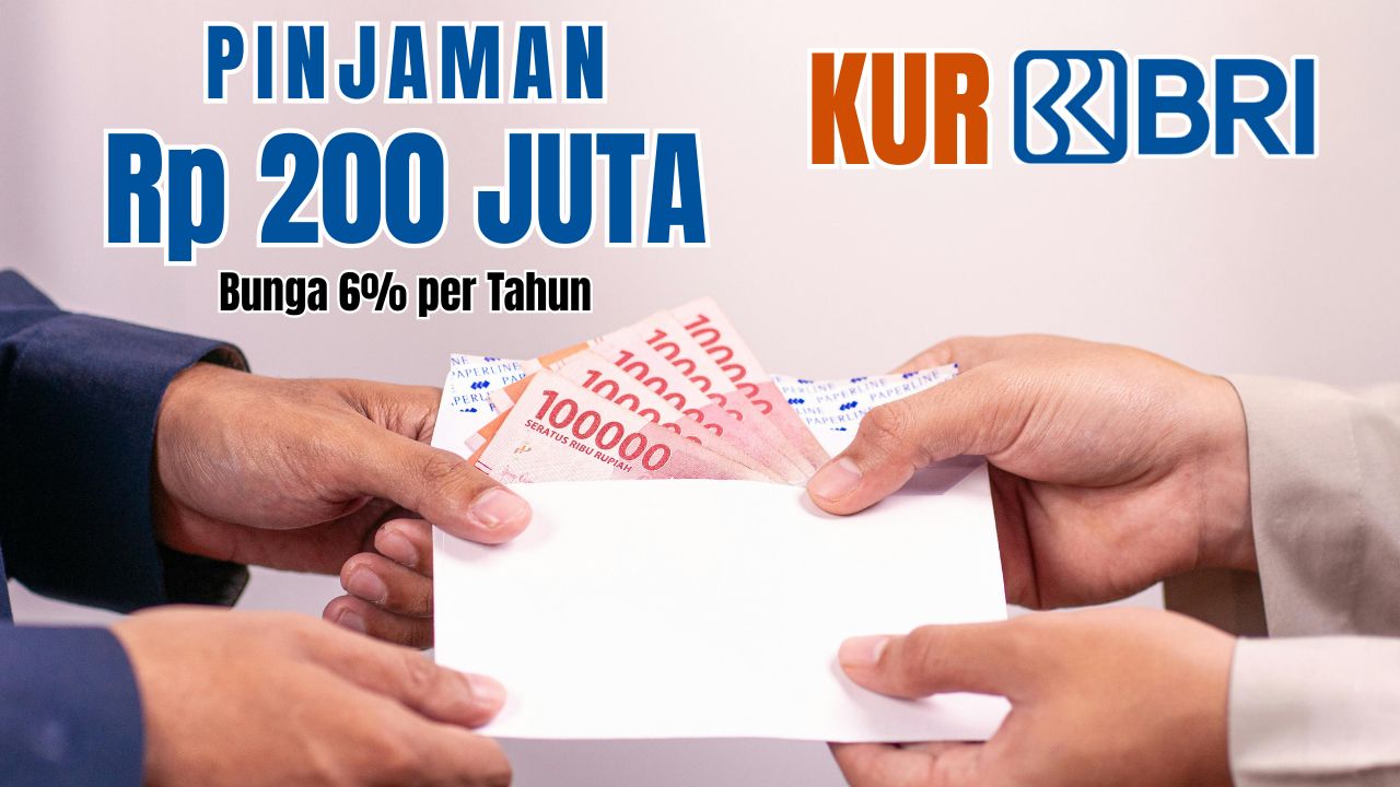 Pinjaman KUR BRI Rp200 Juta, Segini Cicilan Bulanannya
