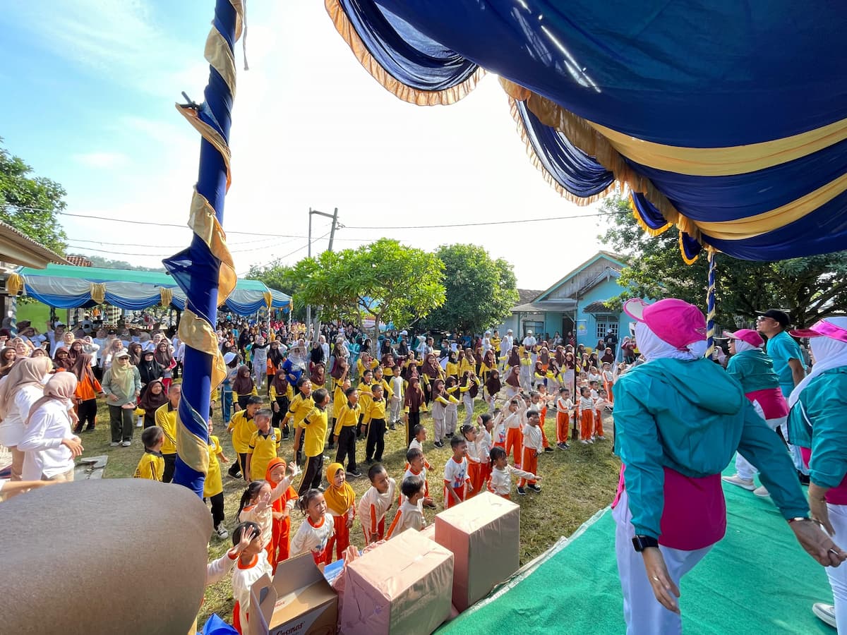 Memasyarakatkan Budaya Hidup Sehat, Puskesmas Pugung Tampak Gelar Germas