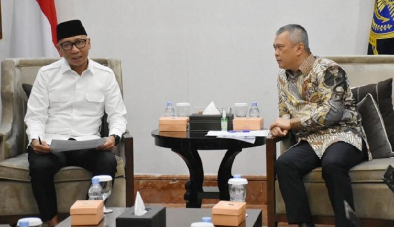 Gubernur Lampung Koordinasi dengan Menhub Bahas Kesiapan Operasi Kapal Dalom Lintas Berjaya