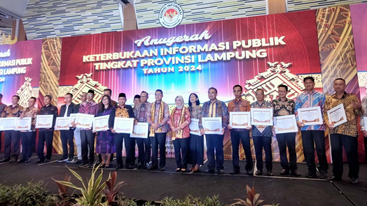 Komisi Informasi Lampung Gelar KI Awards 2024