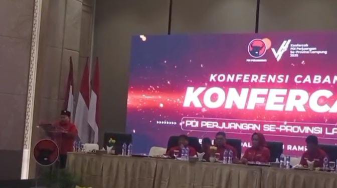 Irawan Topani Resmi Pimpin DPC PDI Perjuangan Pesisir Barat 2025–2030