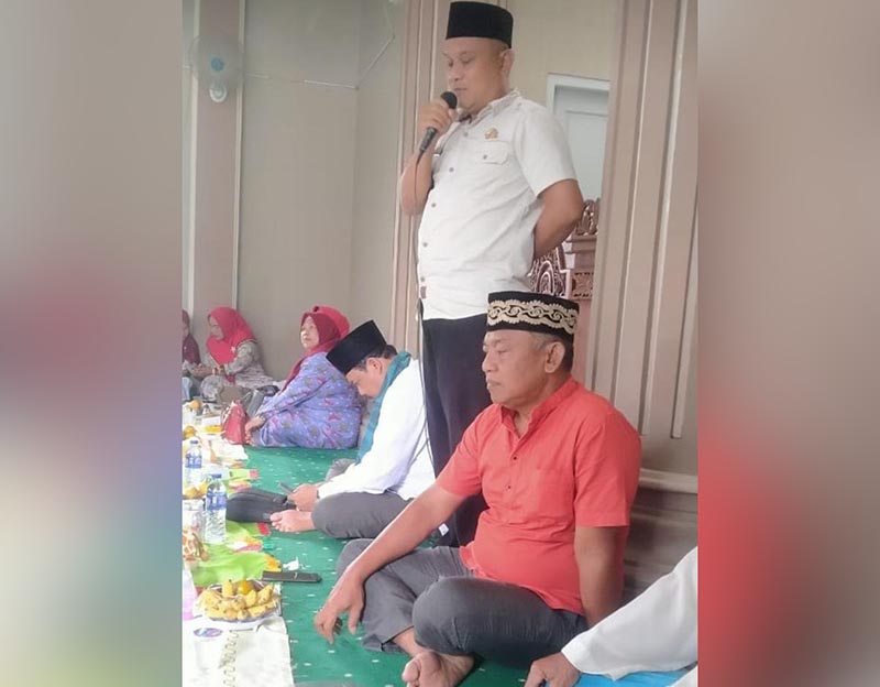 Kelurahan Gunungterang Pengajian Rutin Sekaligus Serap Aspirasi Warga