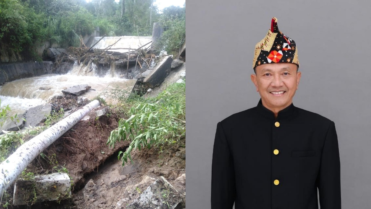 Soroti Kerusakan Irigasi Way Palakia, Edy: Swasembada Pangan Hanya 'Slogan' Jika Dibiarkan Rusak