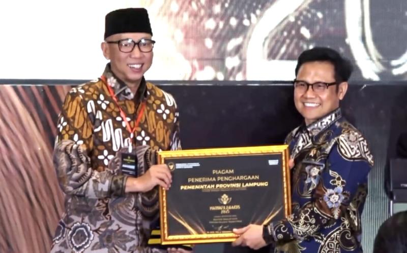Pemprov Lampung Raih Penghargaan Nasional Mandaya Awards 2025
