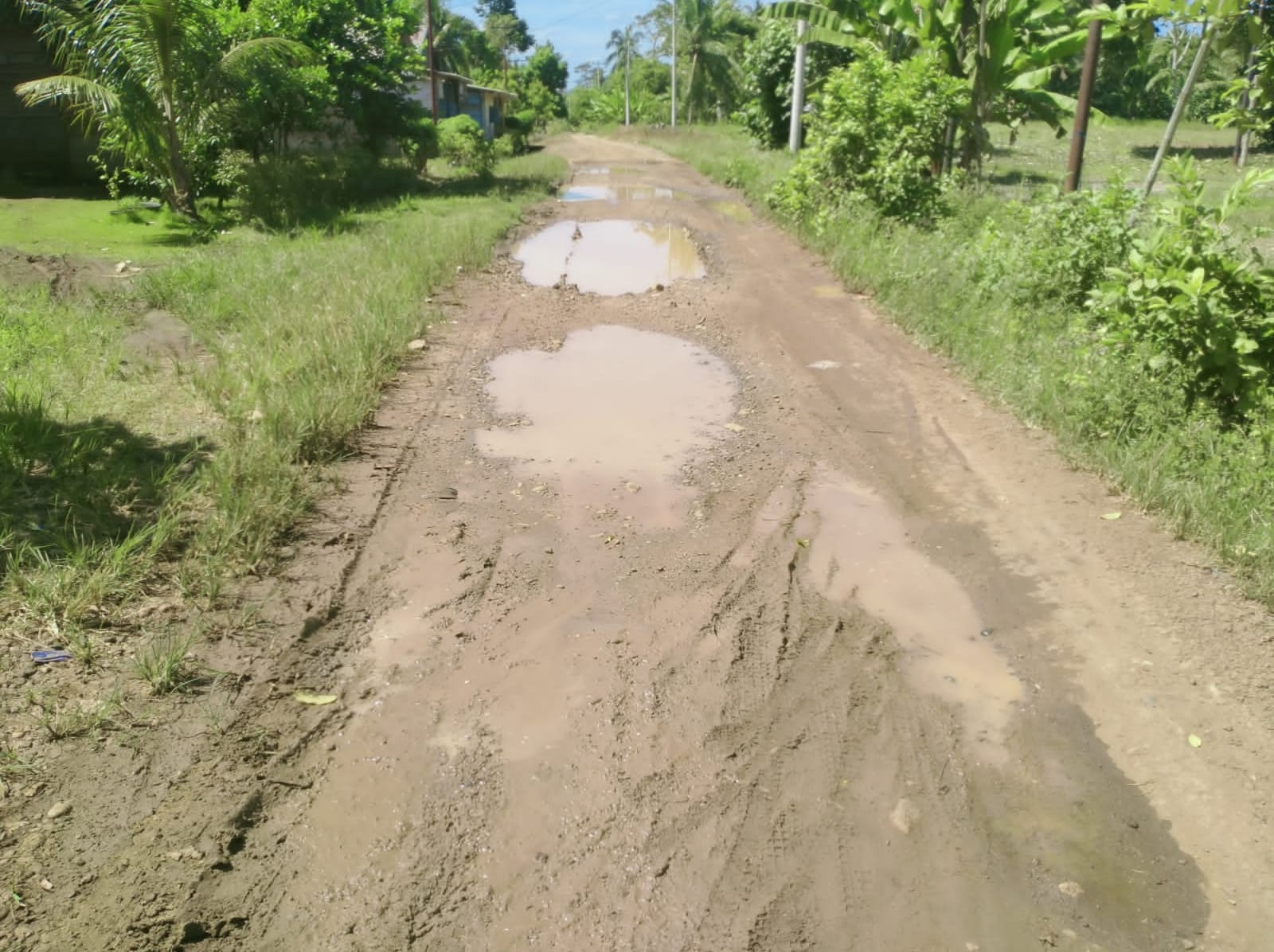 Sepanjang 2,5 Km Jalan Bumi Ratu Belum Tersentuh Pembangunan