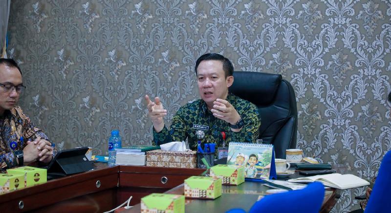 Sekdaprov Marindo Terima Visitasi ASKOMPSI dalam Penilaian Digital Leadership Government Award