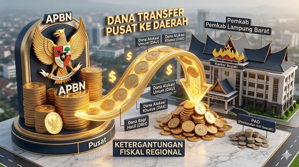 Pendapatan Lampung Barat Tembus Rp235,43 Miliar di Triwulan I 2026