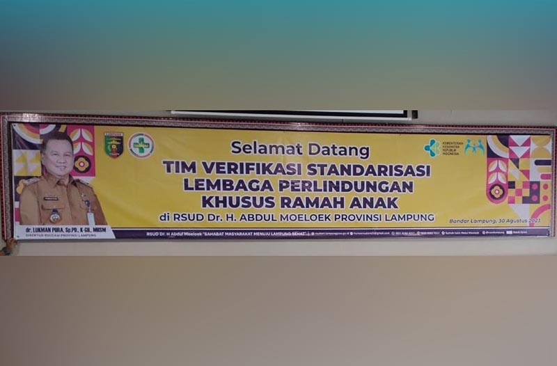 Kemen PPPA dan Kemenkes Verifikasi Proses Standarisasi RSUDAM Lampung Sebagai LPKRA