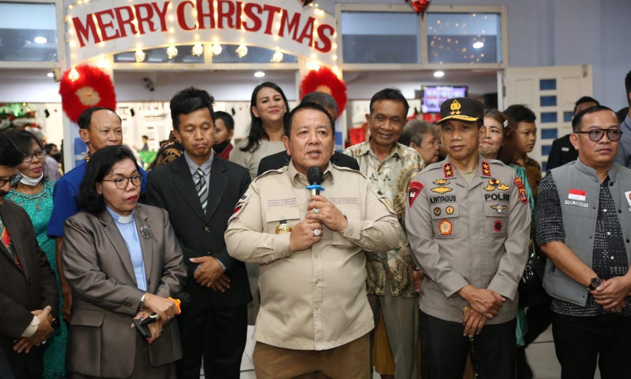 Pastikan Perayaan Natal Aman dan Nyaman, Gubernur Arinal Tinjau Sejumlah Gereja dan Pos Pelayanan Keamanan