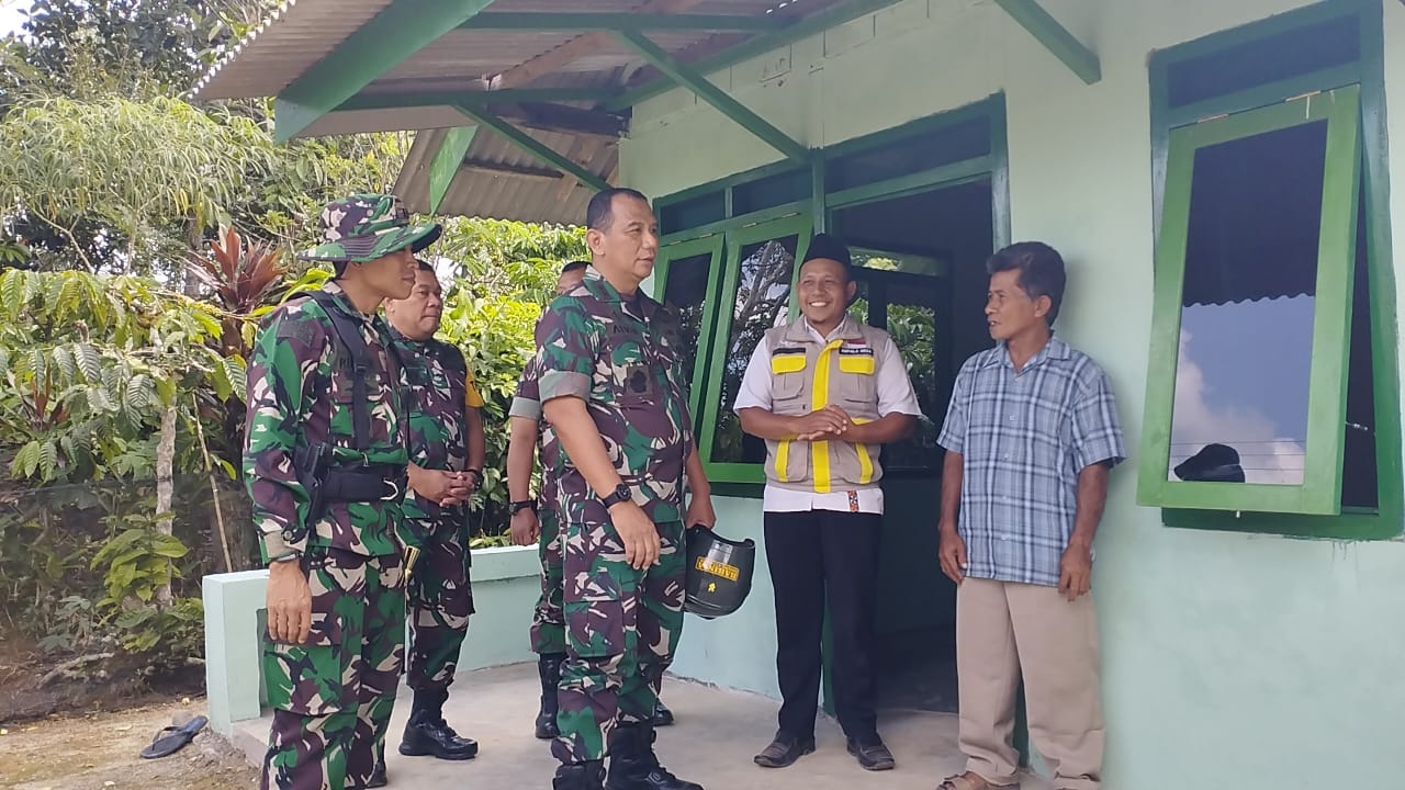 Berkat TMMD Ke-120 Kodim 0422, Keluarga Solihin Kini Punya Rumah yang Layak Huni