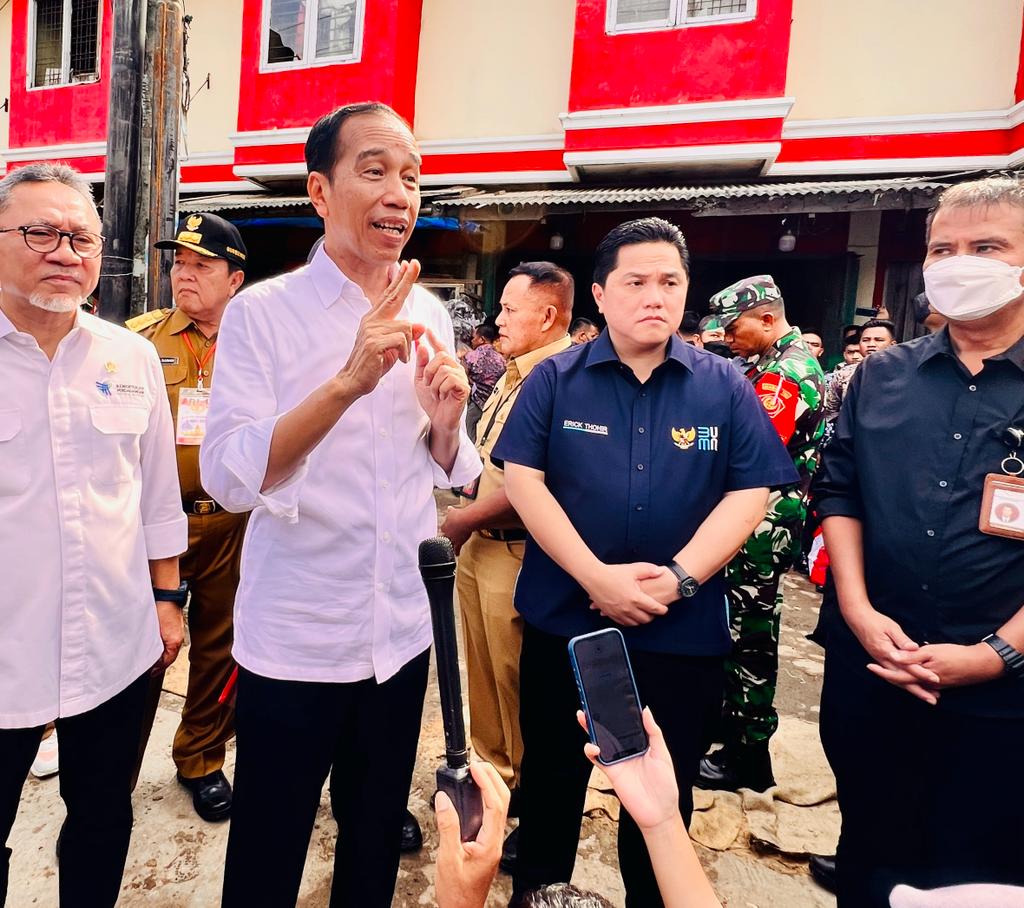 Jokowi : Infrastruktur Jalan Mempengaruhi Harga Komoditas Pangan
