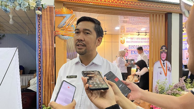 Disdukcapil Bandar Lampung Hadirkan Layanan Keliling, 300 e-KTP Dicetak Selama Expo