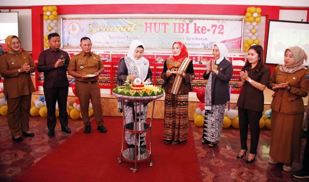 Bupati Lampung Selatan Nanang Ermanto Hadiri Peringatan HUT ke-72 IBI