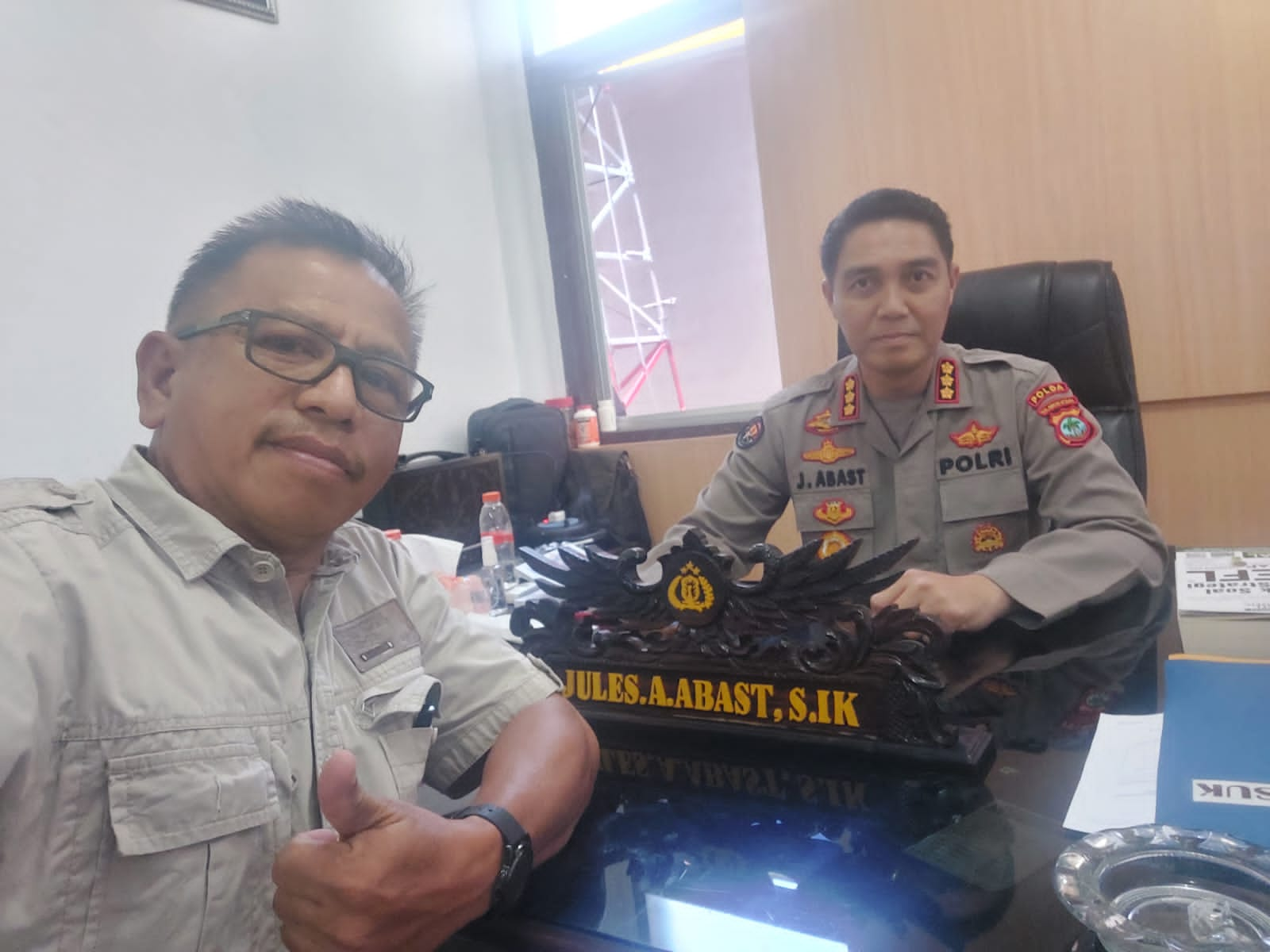 DPD PJS Sulut Dukung Aksi Polda Sulut Bongkar Sarang Judi