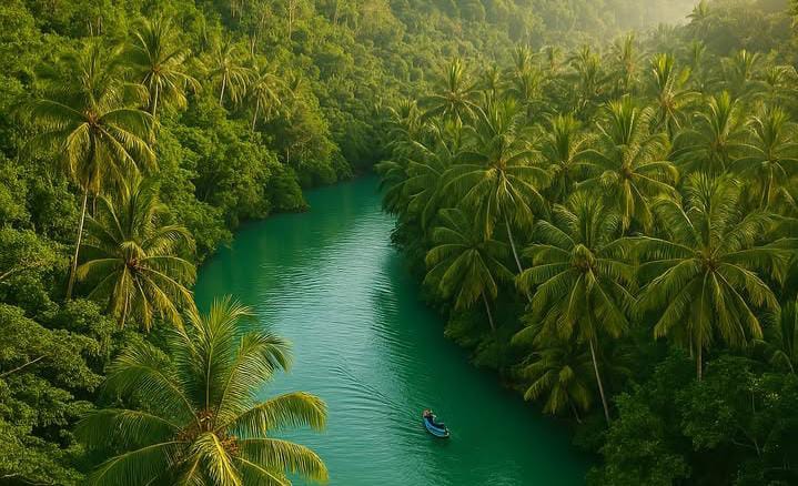 Menapak Keheningan Sungai Maron di Pacitan