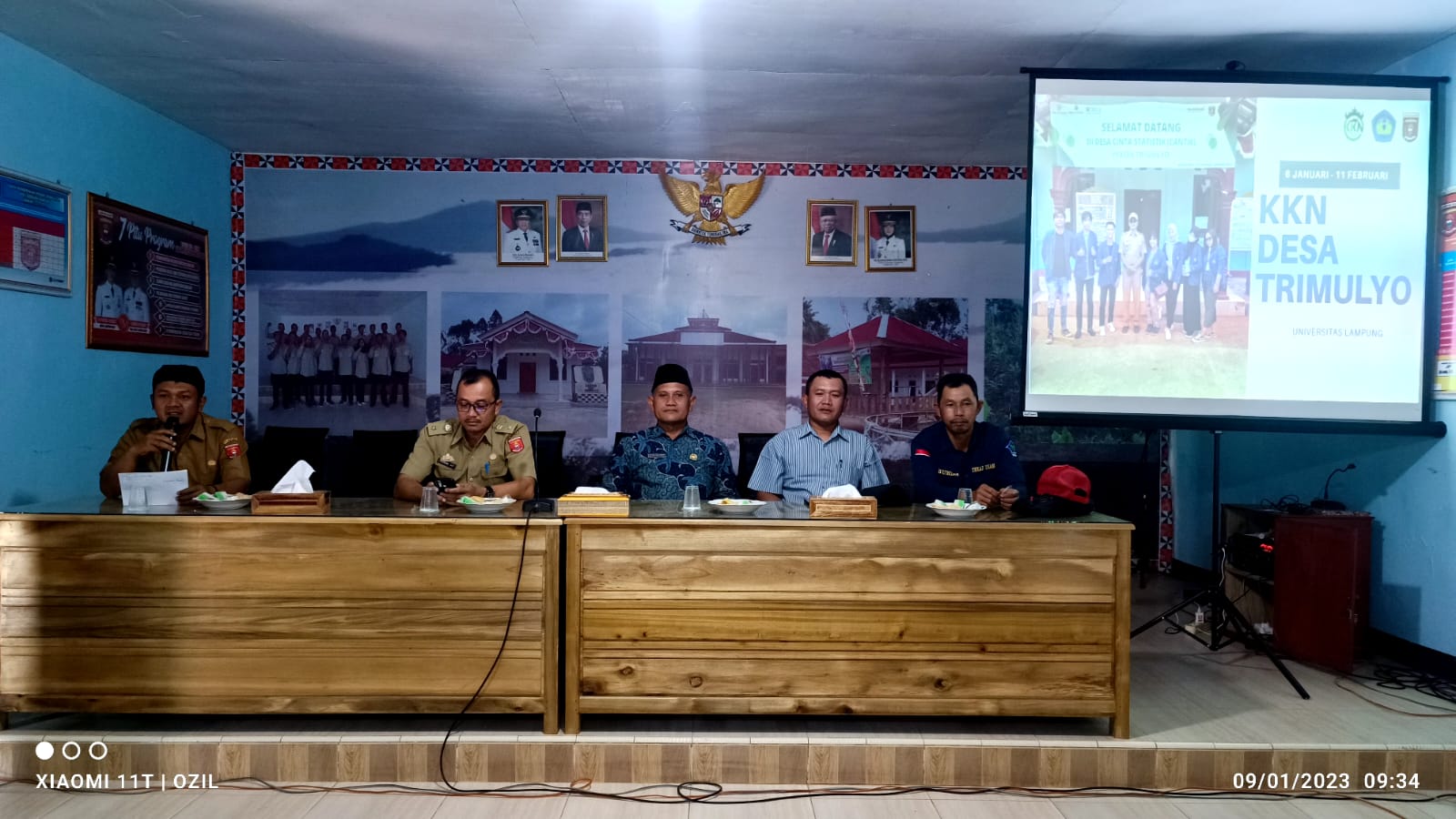 Ini Gerakan Awal KKN Unila di Pekon Trimulyo dan Ciptawaras